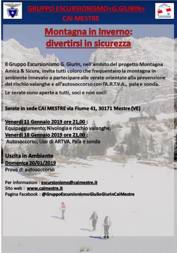 2019Locandina Montagna in Inverno…..