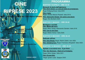 Cine riprese 2023