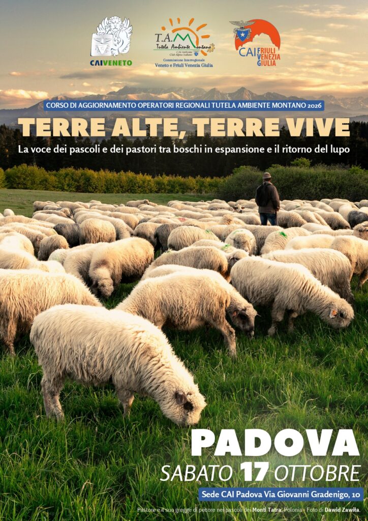 Corso di Aggiornamento Operatori Regionali Tutela Ambiente Montano 2026 Pagina 1